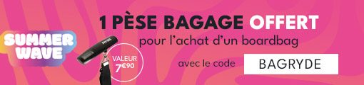 Summer Wave - 1 pèse bagage offert pour l'achat d'un boardbag