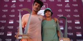 Gianmaria Cocculuto et Mikaili Sol les champions du monde 2022 de Freestyle-Kitesurf