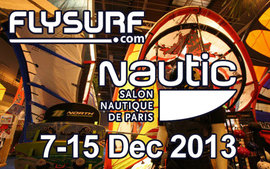 Flysurf.com sera au Nautic de paris!!!