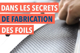 Les secrets de fabrication des foils carbone de wingfoil made in France