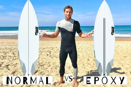 #Pedago: Planche de surf normal VS epoxy