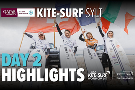 Capucine Delannoy triomphe à la GKA Kite-surf World Cup Sylt !