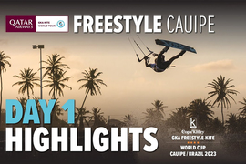 Récap du Premier Jour à la Copa Kitley GKA Freestyle-Kite World Cup Cauipe 2023