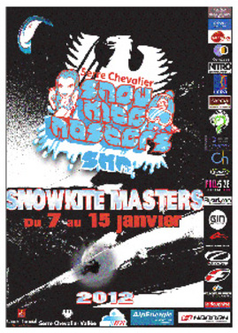Snowkite Master 2012. Ca se rapproche..