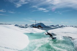 The Coldest Place To Go Wakeboarding
