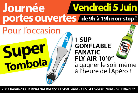 Gagner un SUP Fanatic Fly Air Allround 10'