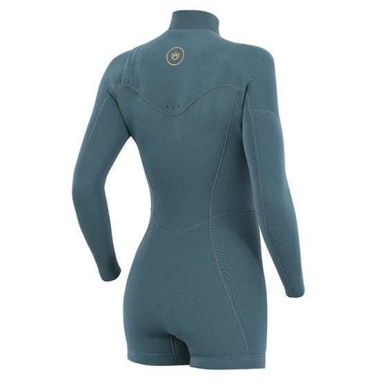 Manera Seafarer Wetsuit Chest Zip 3/2mm (Womens) - Pewter Color