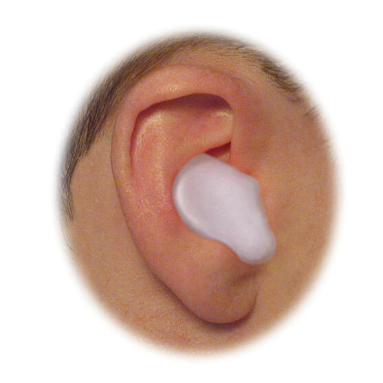 Bouchons D'oreille En Silicone Transparent 100 Pièces Dos - Temu